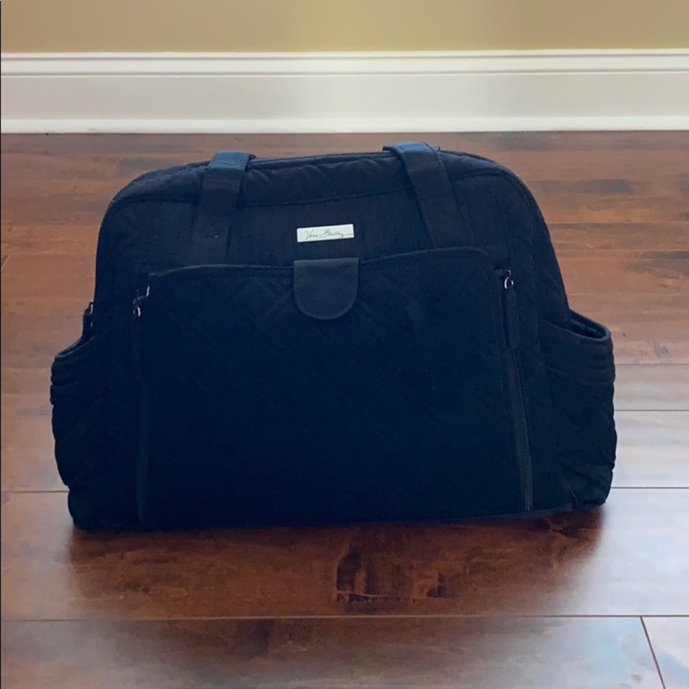 Black Vera Bradley Diaper Bag